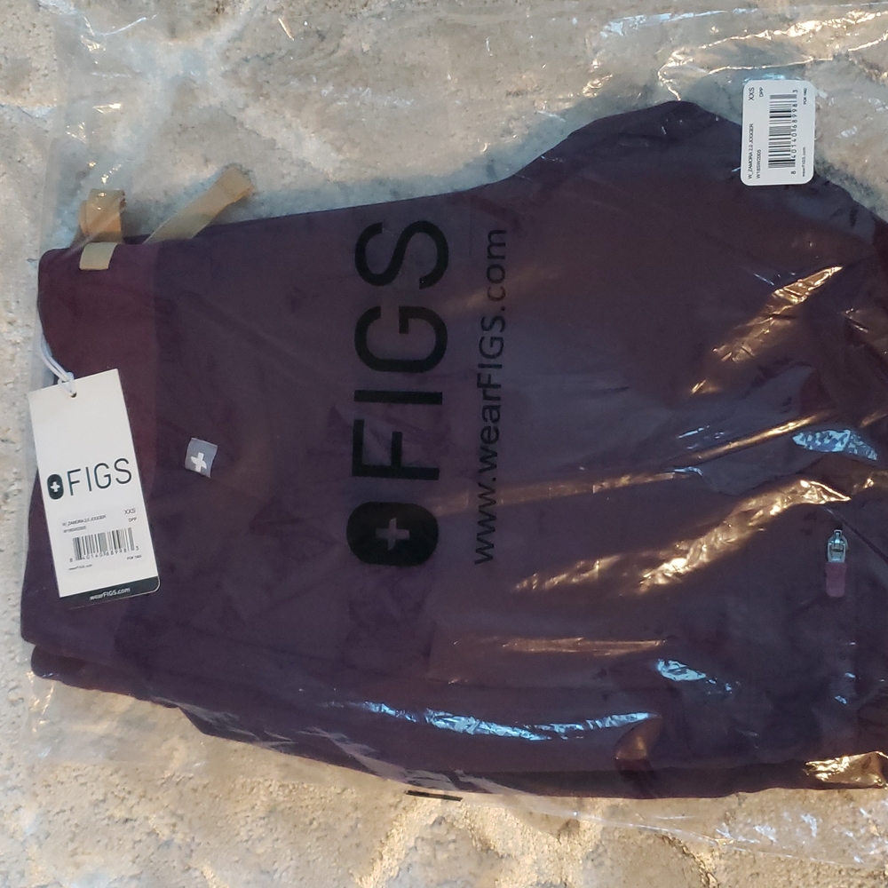 Figs Deep Purple Zamora Jogger Scrub Pants XXS